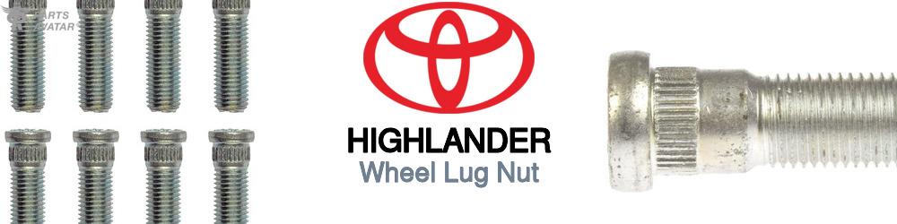 Discover Toyota Highlander Lug Nuts For Your Vehicle