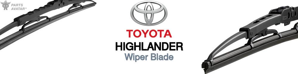 Discover Toyota Highlander Wiper Arms For Your Vehicle