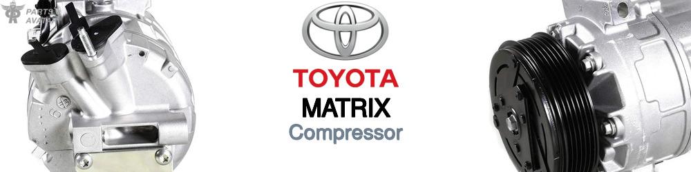 Discover Toyota Matrix AC Compressors For Your Vehicle