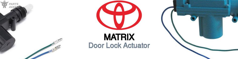 Discover Toyota Matrix Door Lock Actuator For Your Vehicle