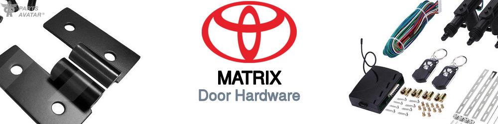 Discover Toyota Matrix Car Door Handles For Your Vehicle
