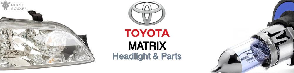 Discover Toyota Matrix Headlight Components For Your Vehicle