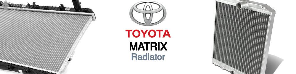 Discover Toyota Matrix Radiators For Your Vehicle