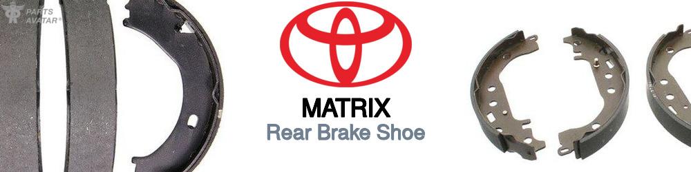 Discover Toyota Matrix Rear Brake Shoe For Your Vehicle