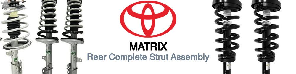 Discover Toyota Matrix Rear Strut Assemblies For Your Vehicle