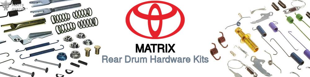 Discover Toyota Matrix Rear Brake Adjusting Hardware For Your Vehicle