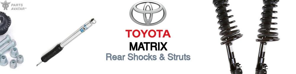 Discover Toyota Matrix Strut Assemblies For Your Vehicle