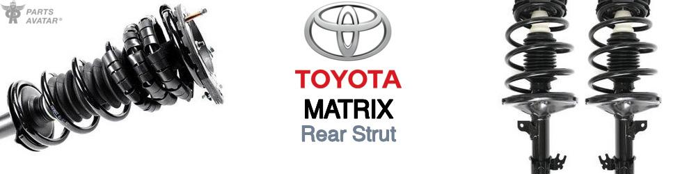 Discover Toyota Matrix Rear Struts For Your Vehicle