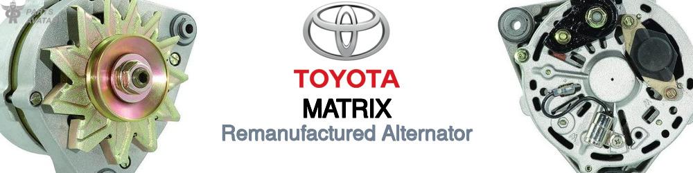Discover Toyota Matrix Remanufactured Alternator For Your Vehicle