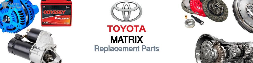 Discover Toyota Matrix Replacement Parts For Your Vehicle
