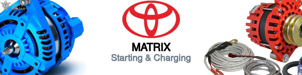 Discover Toyota Matrix Starting & Charging For Your Vehicle