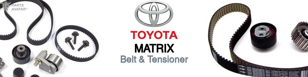 Discover Toyota Matrix Drive Belts For Your Vehicle