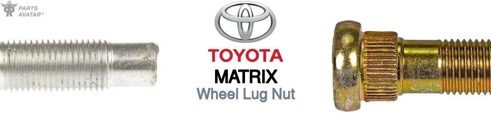 Discover Toyota Matrix Lug Nuts For Your Vehicle