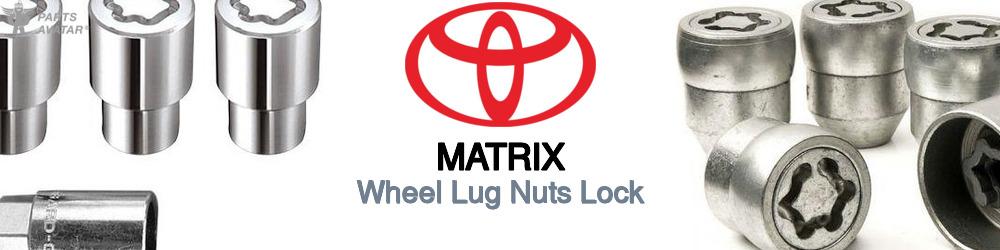Toyota Matrix Wheel Lug Nuts Lock