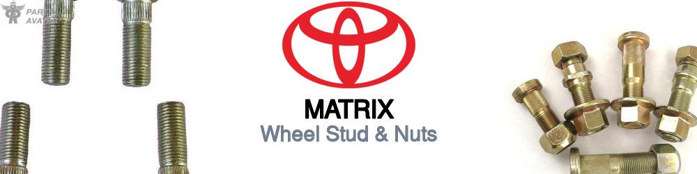 Toyota Matrix Wheel Stud & Nuts