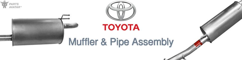 Discover Toyota Muffler and Pipe Assemblies For Your Vehicle