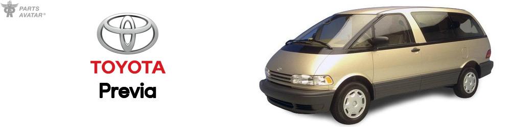 Discover Toyota Previa Parts For Your Vehicle