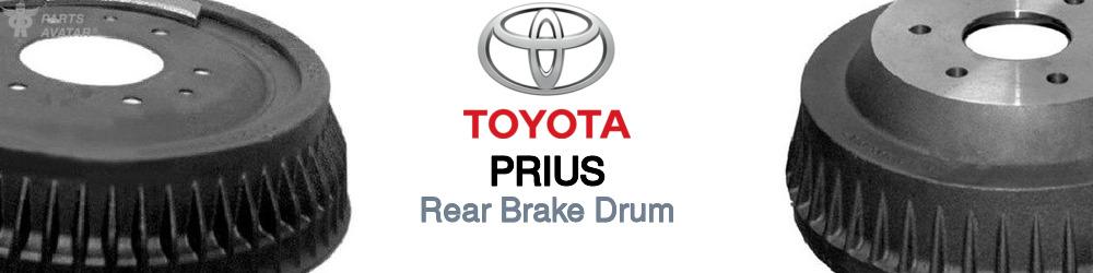 Discover Toyota Prius Rear Brake Drum For Your Vehicle