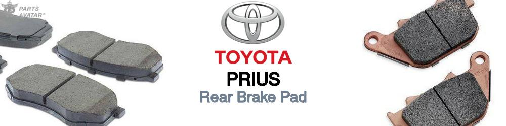 Discover Toyota Prius Rear Brake Pads For Your Vehicle