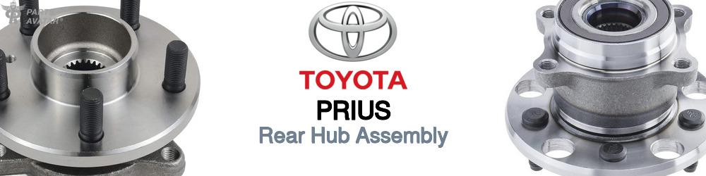 Discover Toyota Prius Rear Hub Assemblies For Your Vehicle