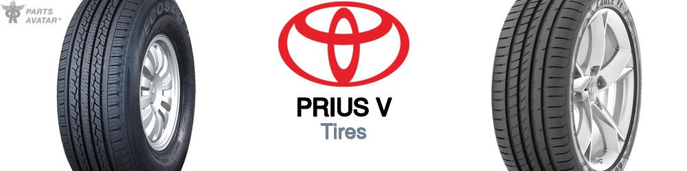 Discover Toyota Prius v Tires For Your Vehicle