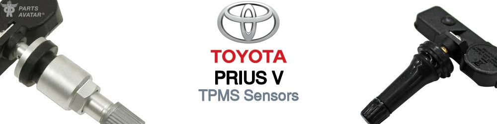 Discover Toyota Prius v TPMS Sensors For Your Vehicle