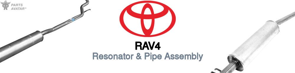 Discover Toyota Rav4 Resonator and Pipe Assemblies For Your Vehicle
