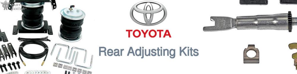 Discover Toyota Rear Adjusting Kits For Your Vehicle