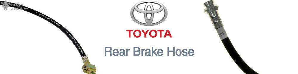 Discover Toyota Rear Brake Hoses For Your Vehicle