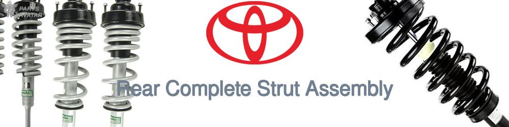 Discover Toyota Rear Strut Assemblies For Your Vehicle