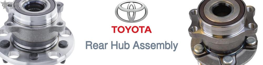 Discover Toyota Rear Hub Assemblies For Your Vehicle