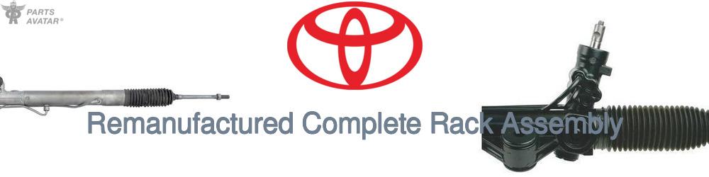 Discover Toyota Rack and Pinions For Your Vehicle