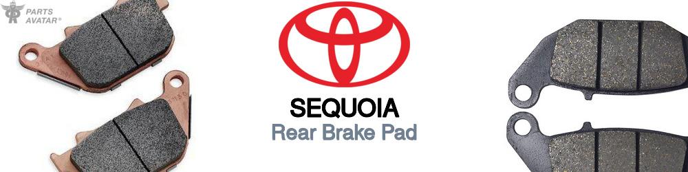 Discover Toyota Sequoia Rear Brake Pads For Your Vehicle