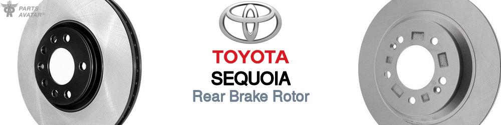 Discover Toyota Sequoia Rear Brake Rotors For Your Vehicle