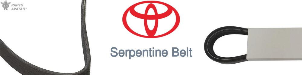 Discover Toyota Serpentine Belts For Your Vehicle
