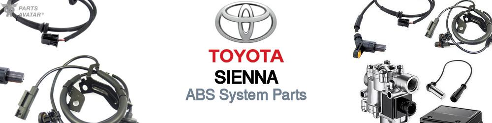 Discover Toyota Sienna ABS Parts For Your Vehicle