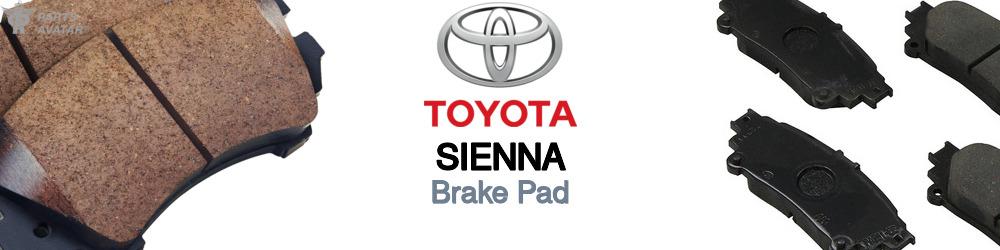Discover Toyota Sienna Brake Pads For Your Vehicle