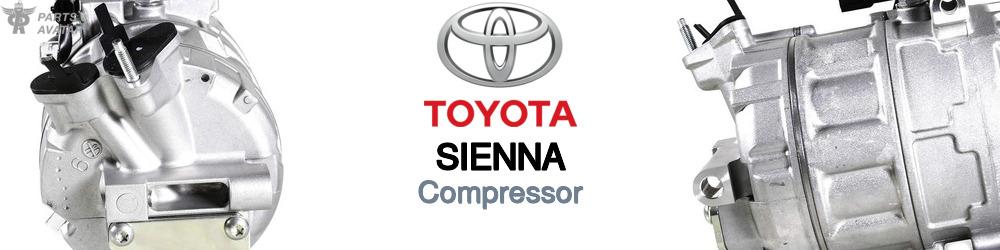 Discover Toyota Sienna AC Compressors For Your Vehicle