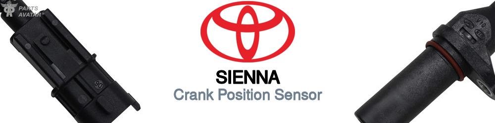 Discover Toyota Sienna Crank Position Sensors For Your Vehicle