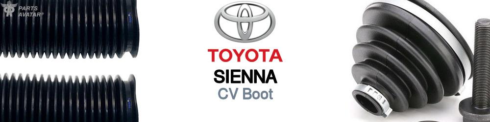 Discover Toyota Sienna CV Boots For Your Vehicle