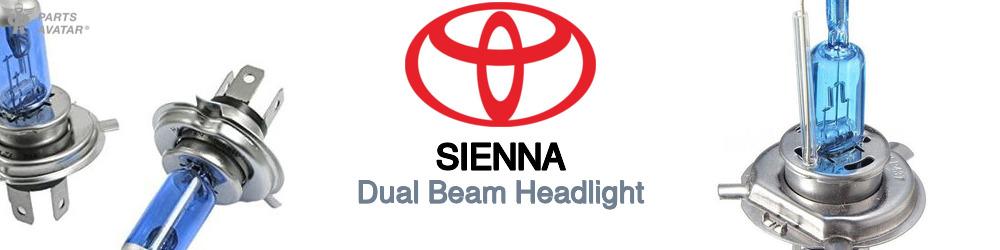 Discover Toyota Sienna High and Low Beams Bulbs For Your Vehicle