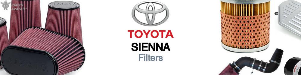 Discover Toyota Sienna Car Filters For Your Vehicle