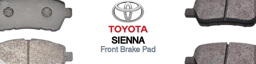 Discover Toyota Sienna Front Brake Pads For Your Vehicle