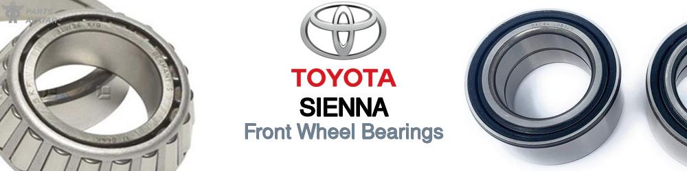 Discover Toyota Sienna Front Wheel Bearings For Your Vehicle