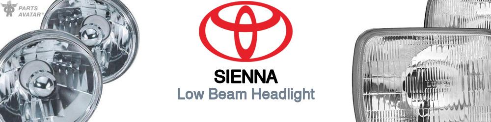 Discover Toyota Sienna Low Beam Bulbs For Your Vehicle