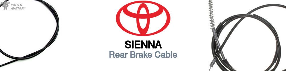 Discover Toyota Sienna Rear Brake Cable For Your Vehicle