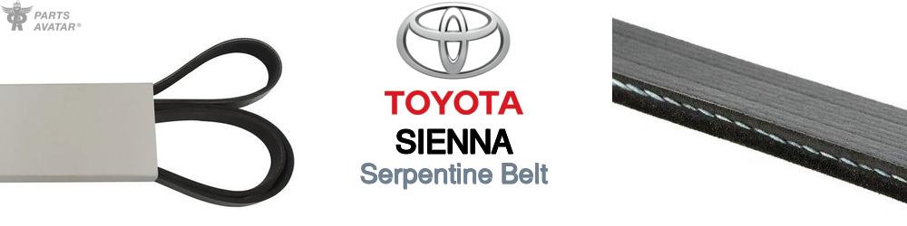 Discover Toyota Sienna Serpentine Belts For Your Vehicle