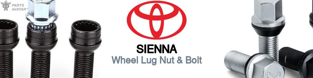 Discover Toyota Sienna Wheel Lug Nut & Bolt For Your Vehicle