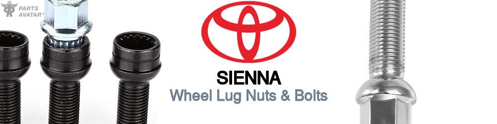 Discover Toyota Sienna Wheel Lug Nuts & Bolts For Your Vehicle