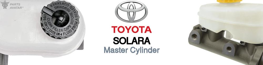 Discover Toyota Solara Master Cylinders For Your Vehicle